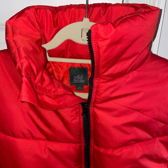 Wild Fable "Company Red" Puff Jacket, size XS - Picture 4 of 4